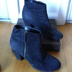 BP Black Leather Booties